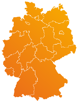 Mapa de Alemania